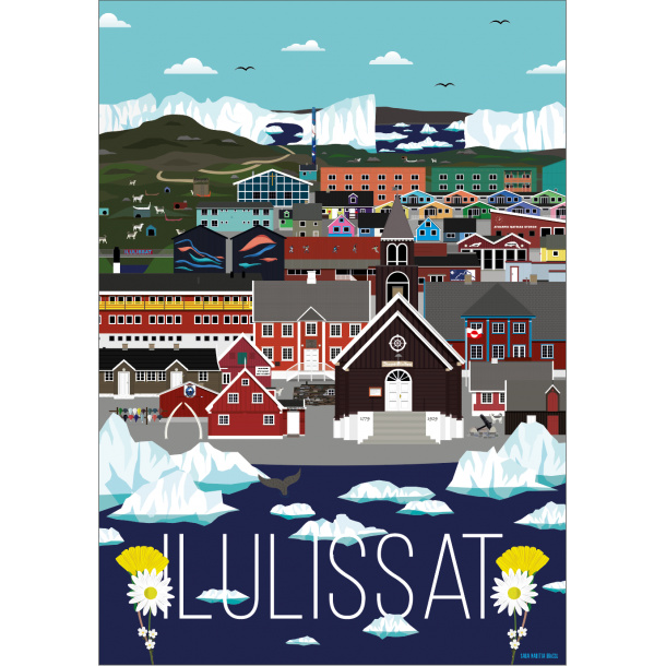 ILULISSAT - Plakatit Atuagkat Boghandel - Kalaallit Nunaata